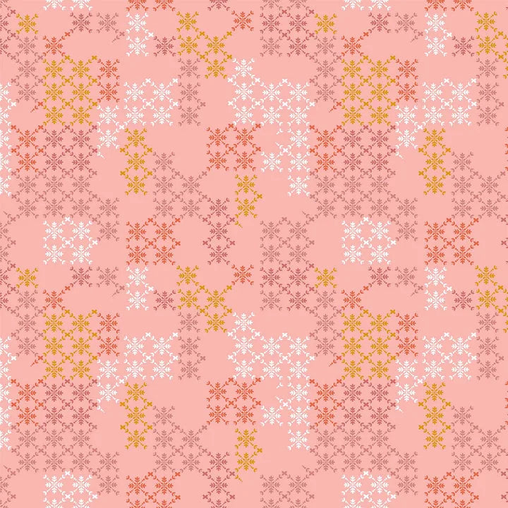 Figo Fabrics - Hampton Court - Trellis Rose