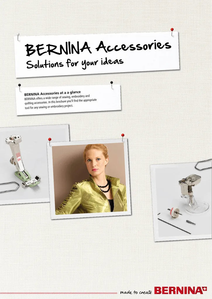 Solutions pour vos idées : le livre Bernina