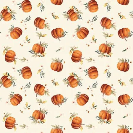 Riley Blake - Nuances d'automne - Citrouilles Crème - C13471R-CREAM