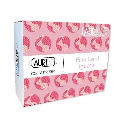 Aurifil Color Builder 40wt Ensemble de 3 mc Pink Land Iguana Pink