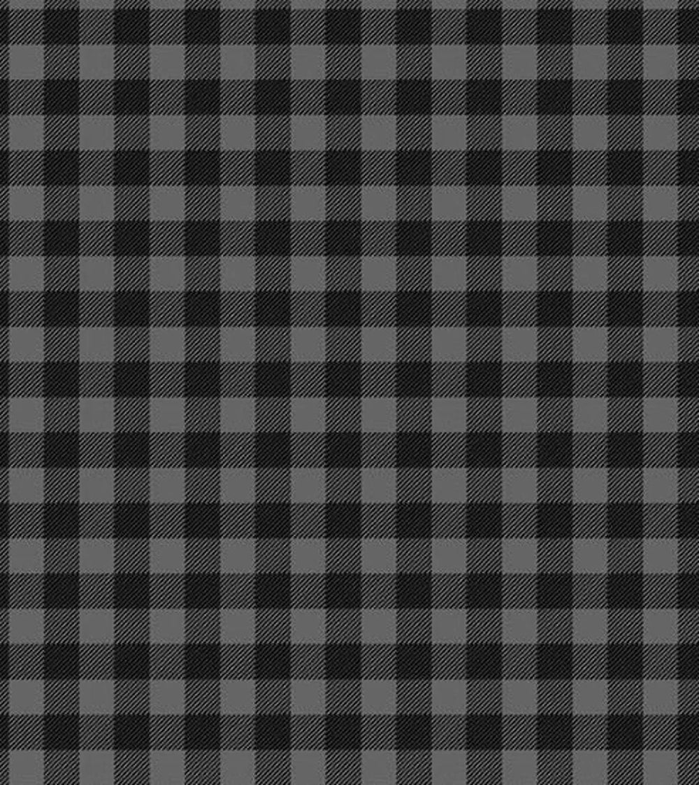 Wilmington Prints' Essentials - Buffalo Check - Gray/Black
