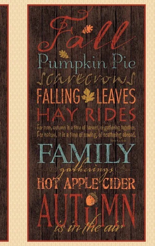 The Colors Of Fall Panel - 28543-Fall
