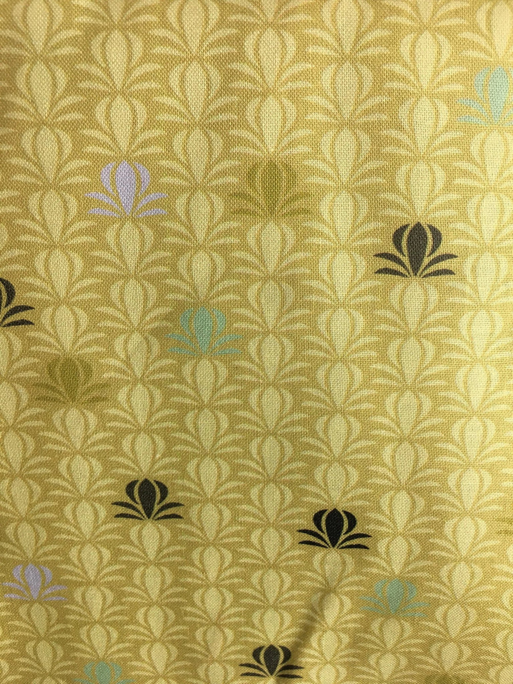 Blooming Garden by Stof - Flowers - Yellow — Cottage Quilting Ltd.