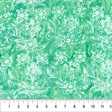 Banyan Batik - Flutter - Tropical Blue - 80723-62