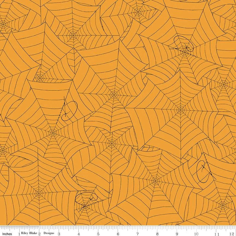 Riley Blake - Costume Maker's Act II - Web Orange - C16011-ORANGE