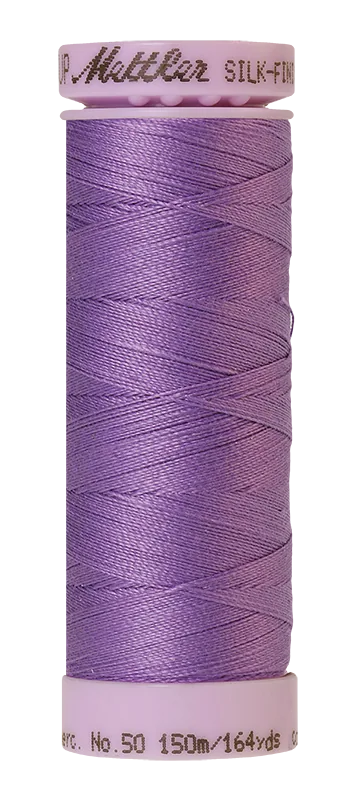 Fil de coton uni Mettler Silk-finish 50wt 164 vg/150 m Lavande anglaise