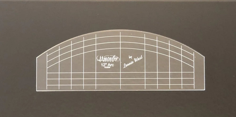 Westalee by Sew Steady - 12" Arc Template