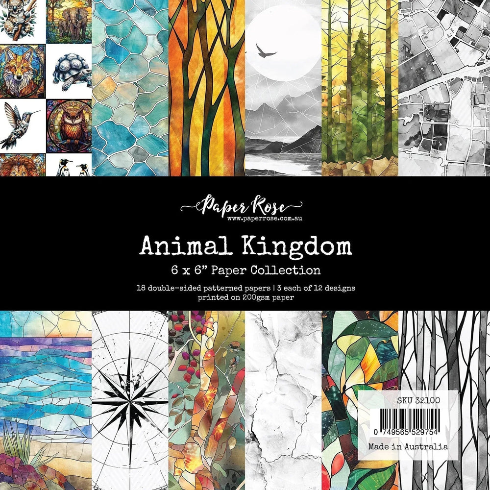 Animal Kingdom 6x6 Paper Collection 32100 — Ecstasy Crafts