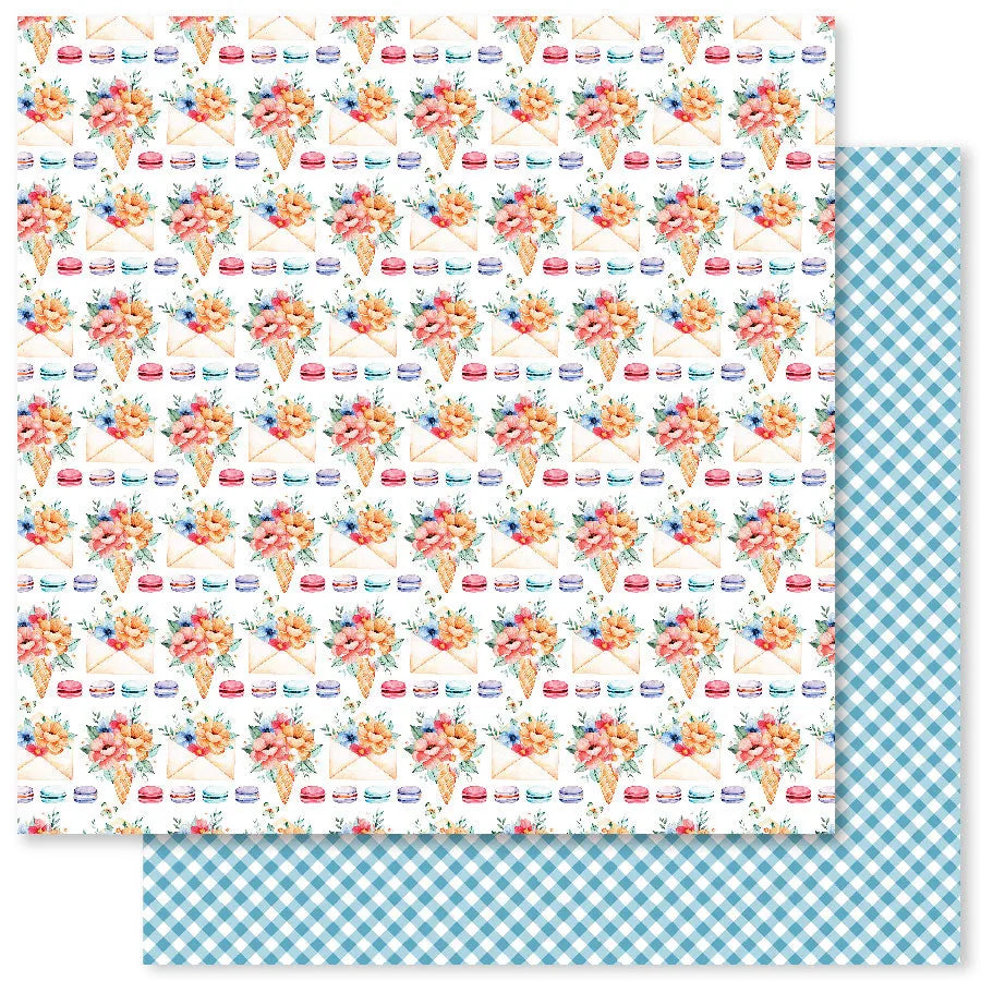 Coffee In Paris F 12x12 Paper (12pc Bulk Pack) 32322