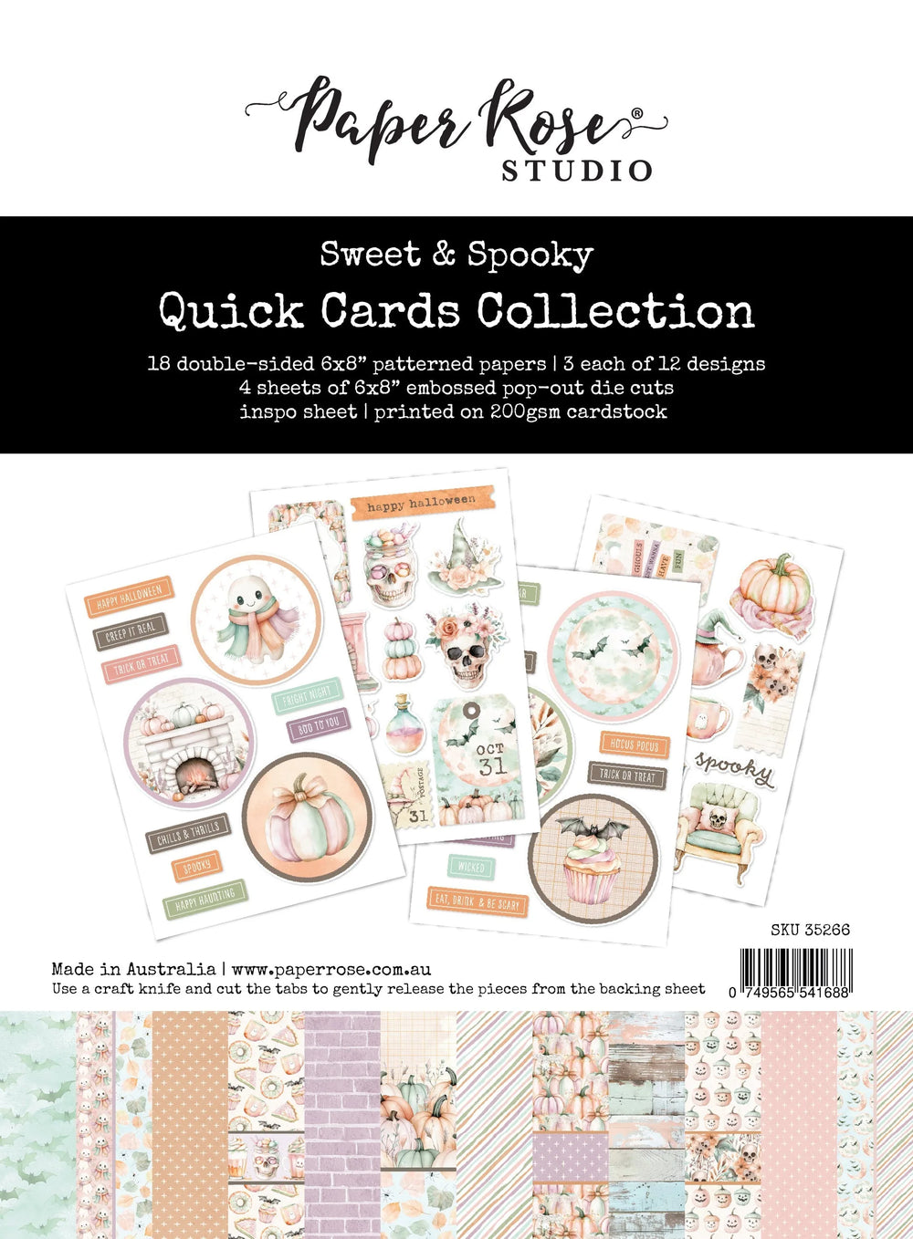 Sweet & Spooky Quick Card Collection 35266 — Ecstasy Crafts