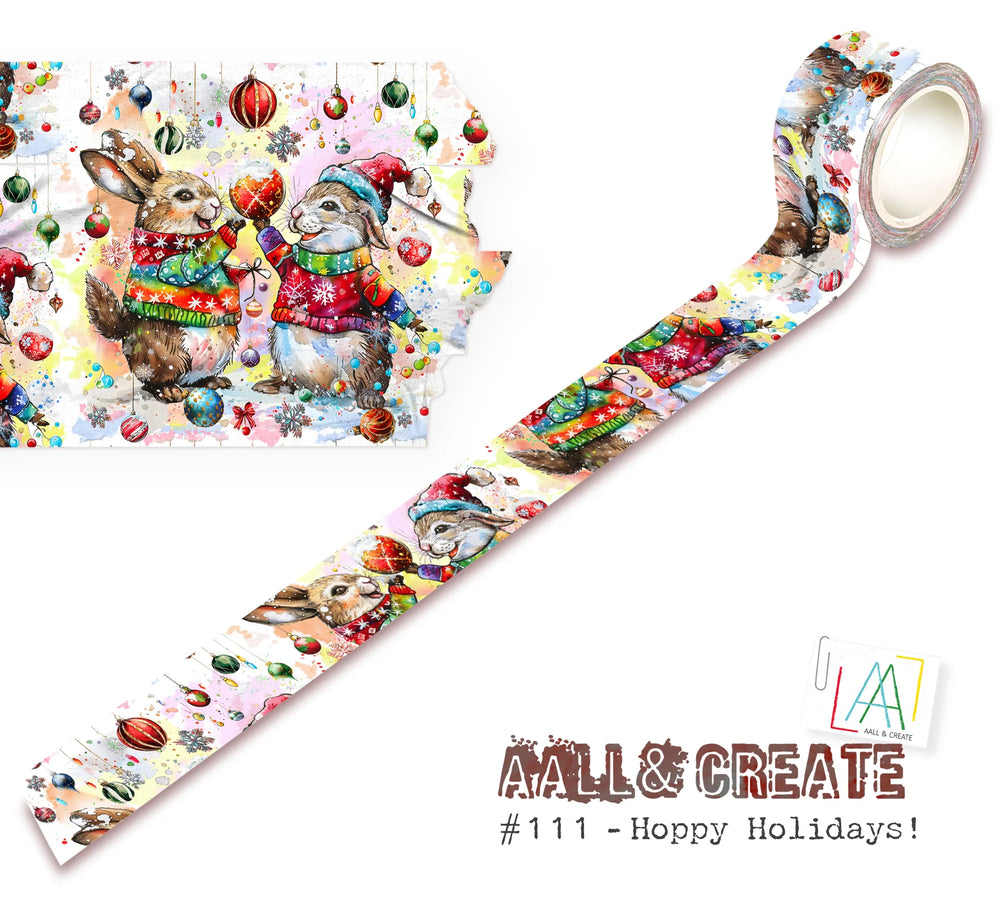 AALL and Create - Ruban washi - Joyeuses Fêtes!