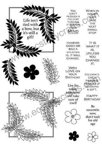 Creative Expression Stamp - Fern Elements — Ecstasy Crafts