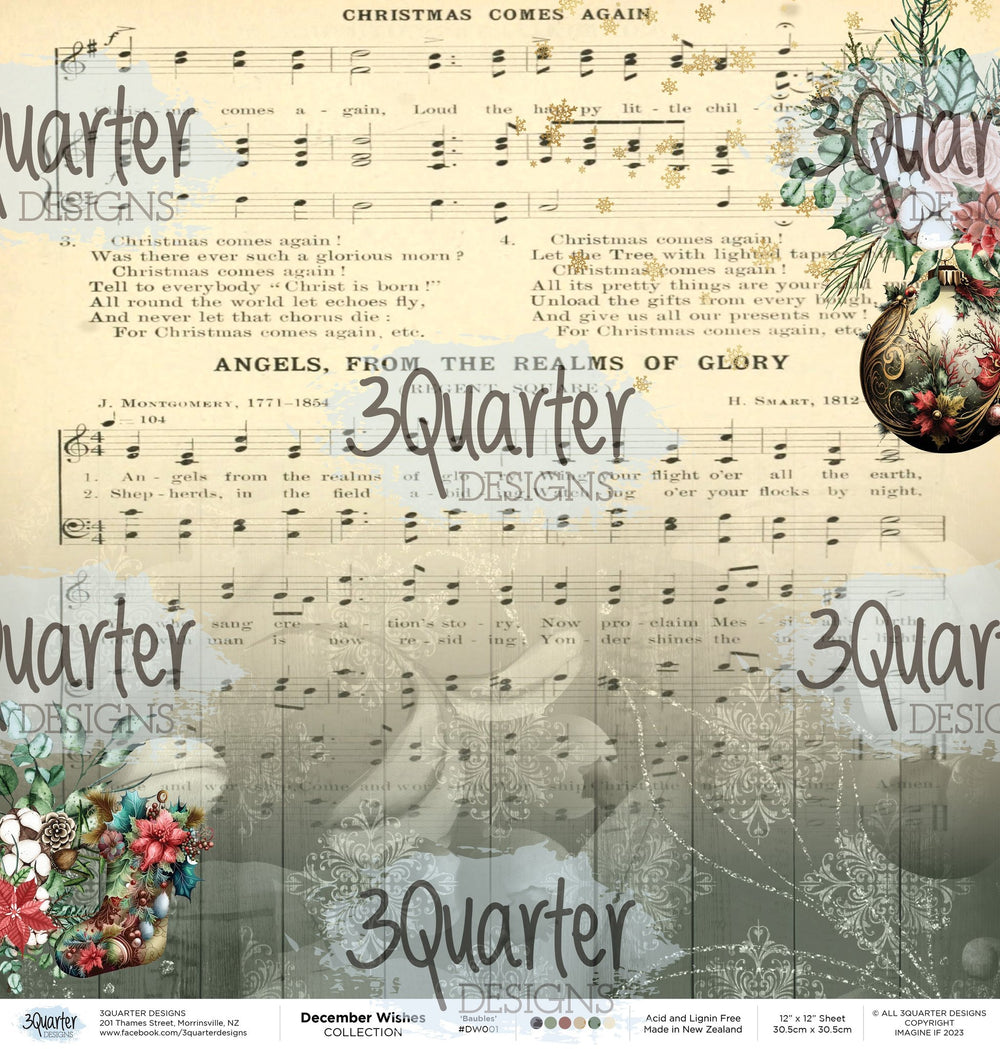 December Wishes 12x12 Collection Pack