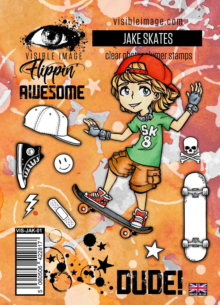 Ensemble de tampons Jake Skates - A6 de Visible Image