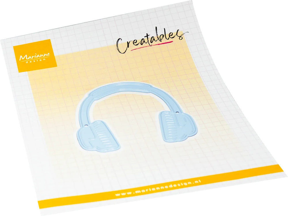 Marianne Design Creatables Die - Headphone — Ecstasy Crafts
