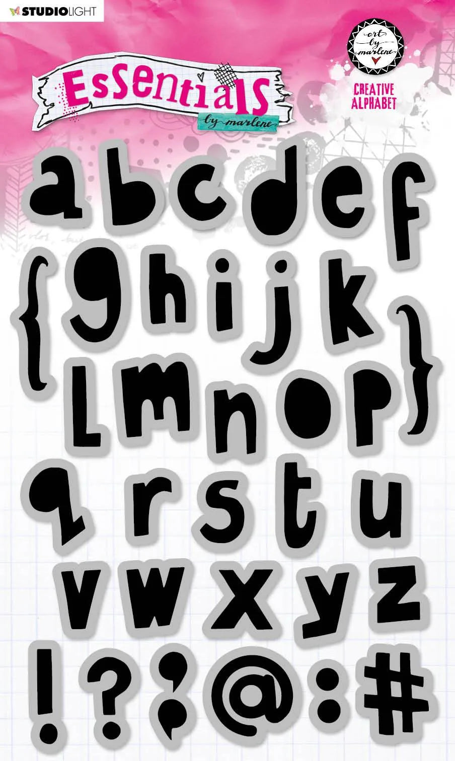 Tampon adhésif ABM Alphabet Créatif Essentiels 148x210mm no 17