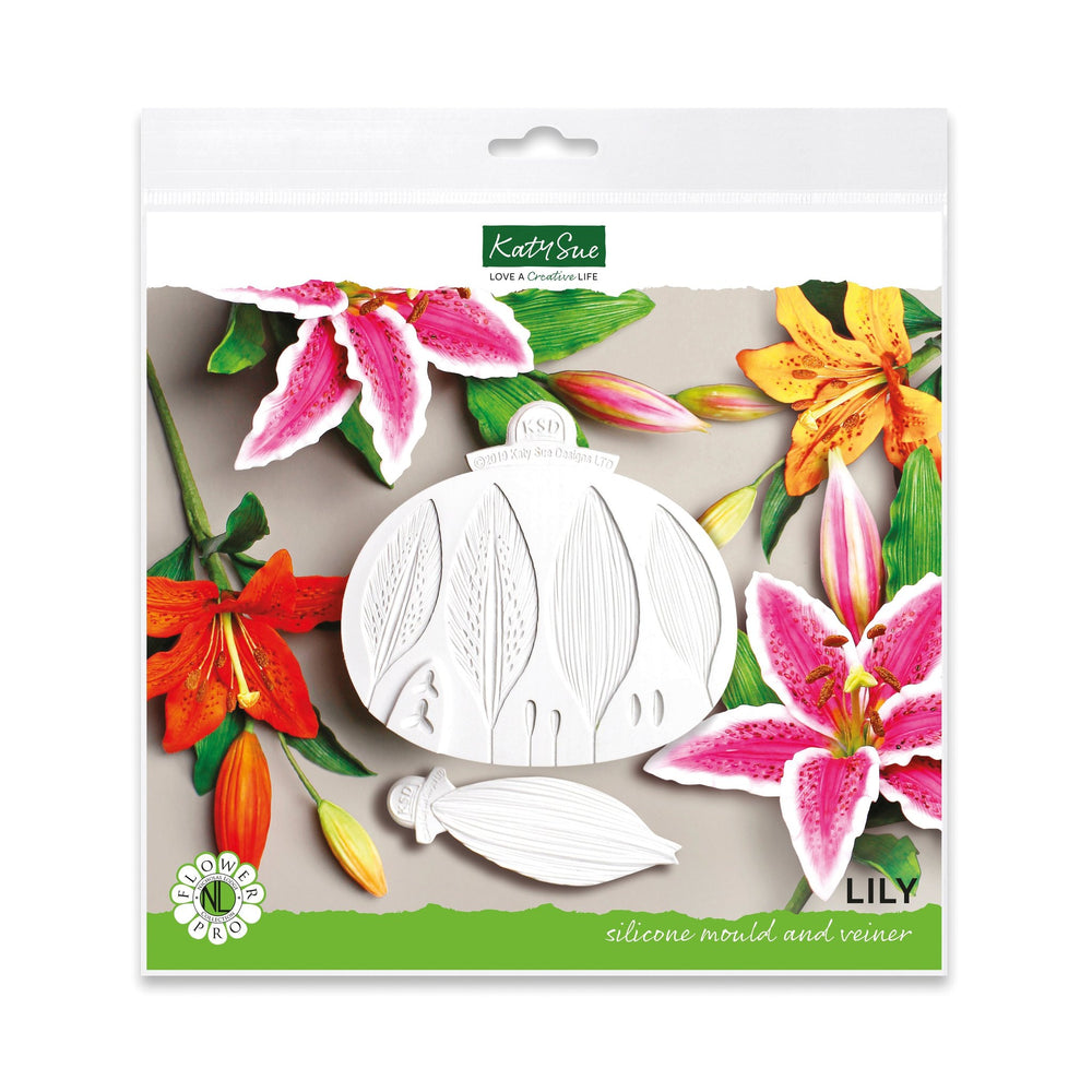 Flower Pro Lily Silicone Mould and Veiner — Ecstasy Crafts