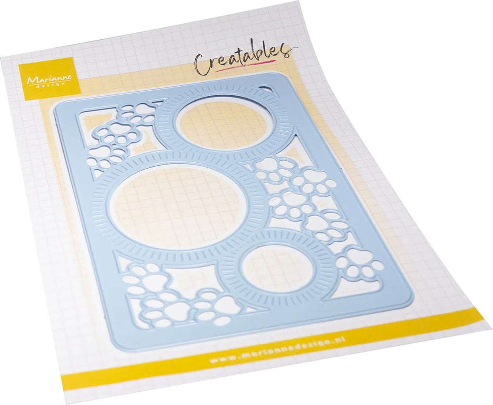 Marianne Design Creatables Die - Lay Out Paws — Ecstasy Crafts