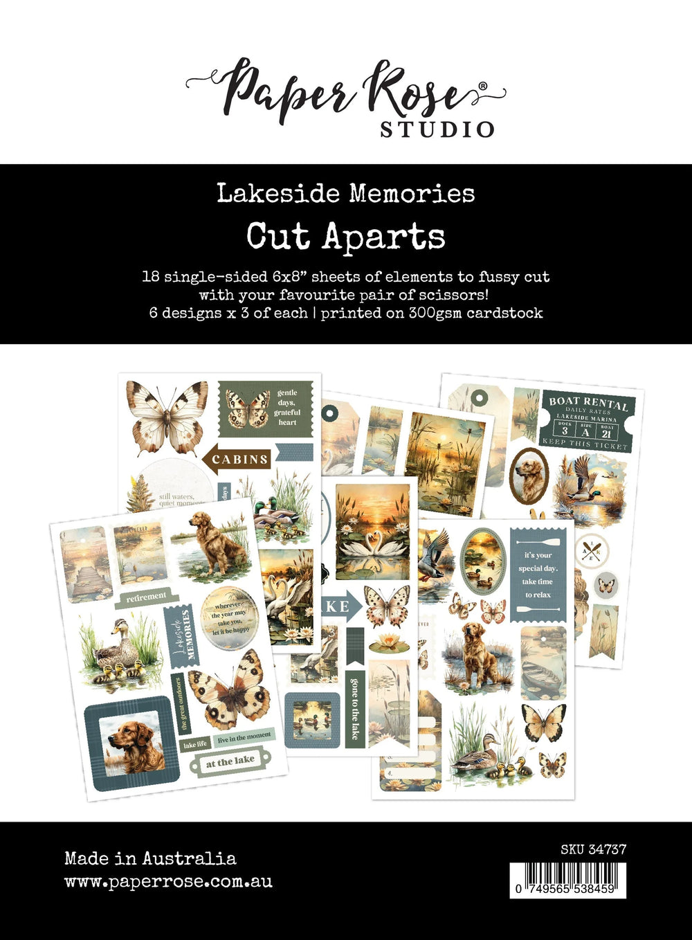 Lakeside Memories Cut Aparts 34737 — Ecstasy Crafts