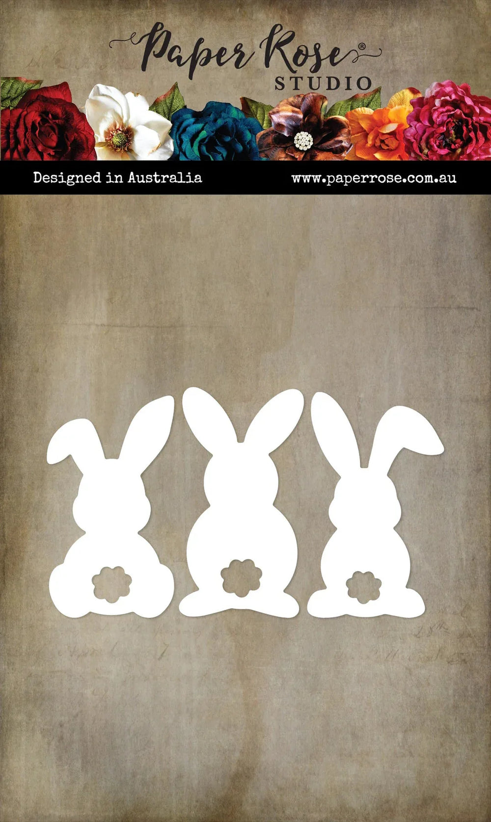 Trio de lapins, grande matrice métallique 31935