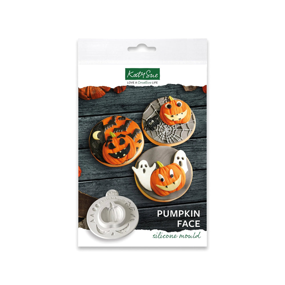 Pumpkin Face Silicone Mould — Ecstasy Crafts