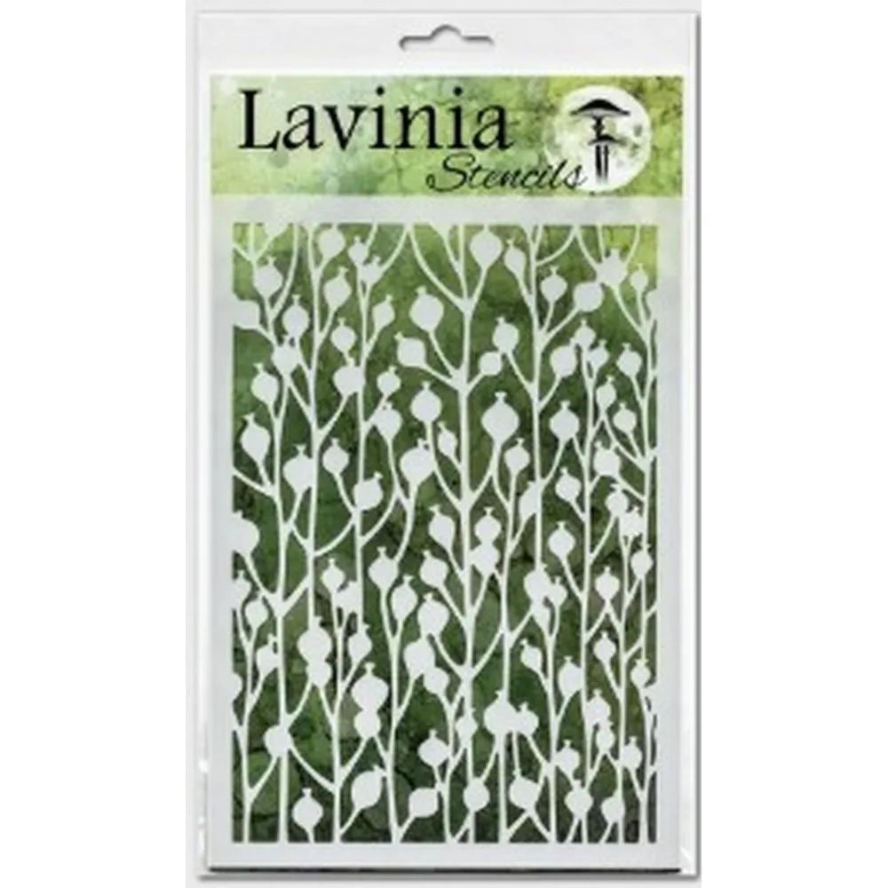 Lavinia Stencil - Berry