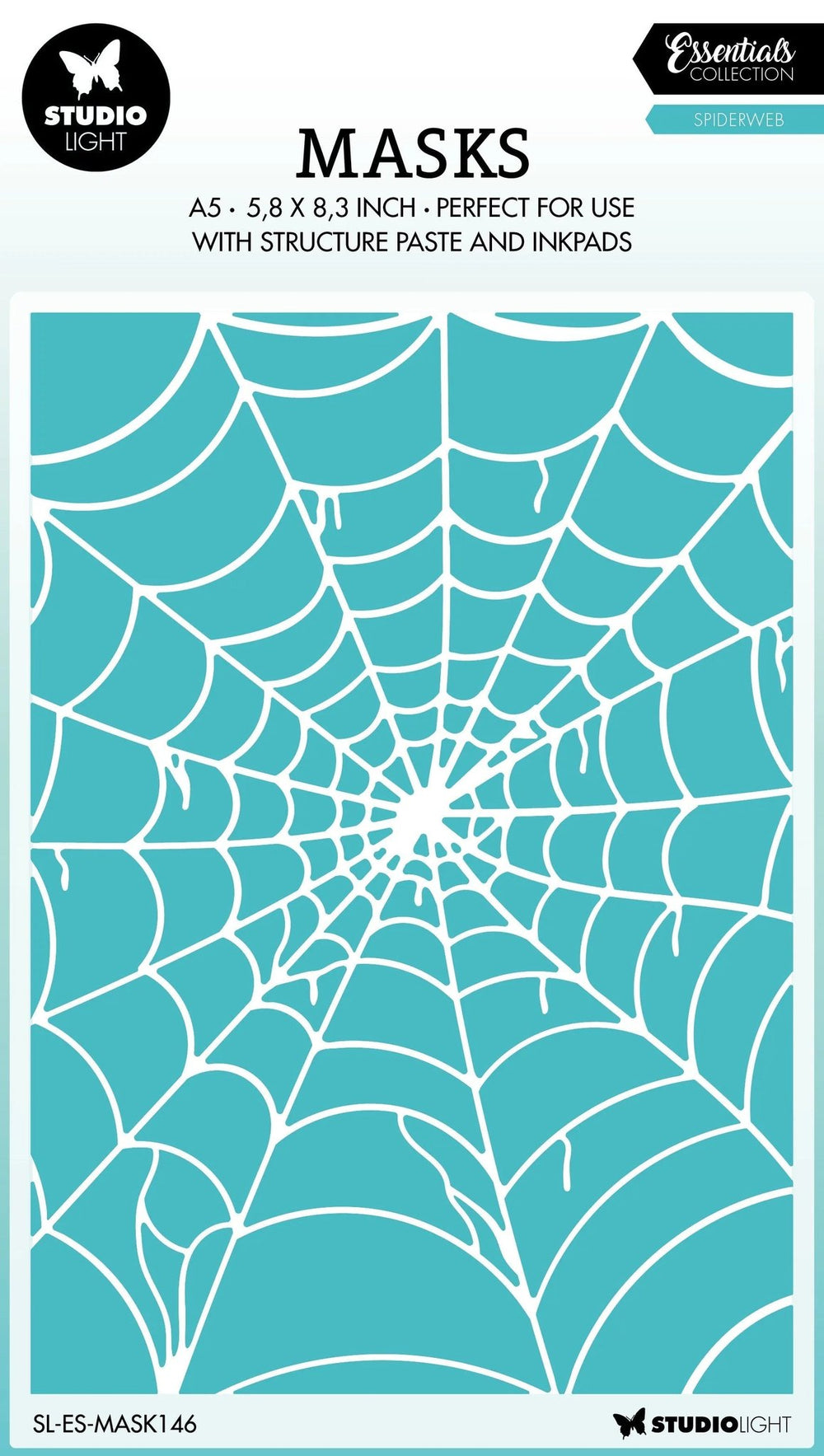 SL Mask Spiderweb Essentials 150x210x1mm 1 PC nr.146 — Ecstasy Crafts