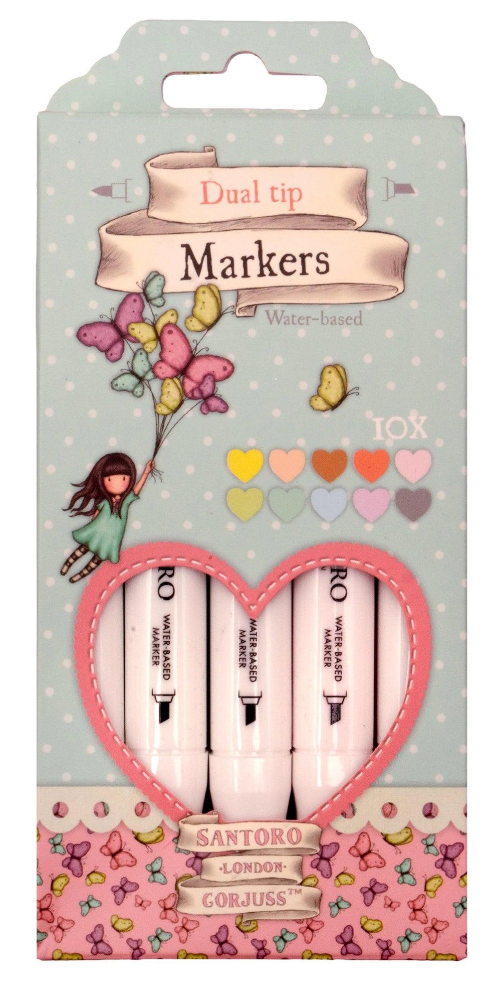 SAN Light Markers Pastels Gorjuss Essentials 10 PC — Ecstasy Crafts