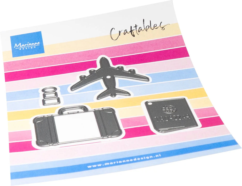Marianne Design Craftables Die - Travel Essentials — Ecstasy Crafts
