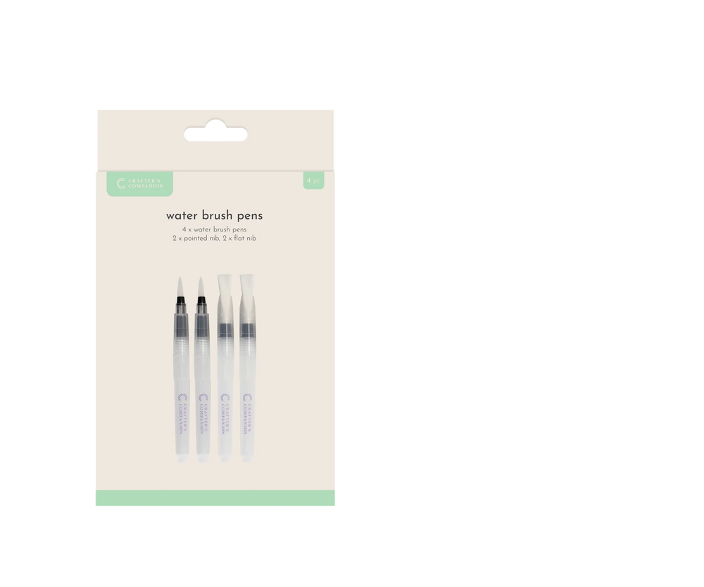 Crafter’s Companion Tool - Water Brush Pens 4 Pack