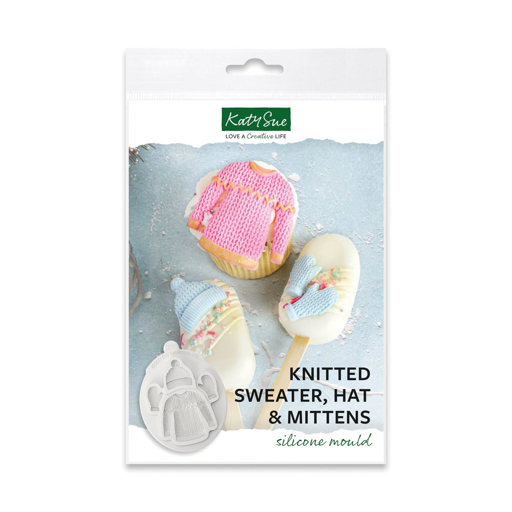 Knitted Sweater, Hat and Mittens Silicone Mould — Ecstasy Crafts