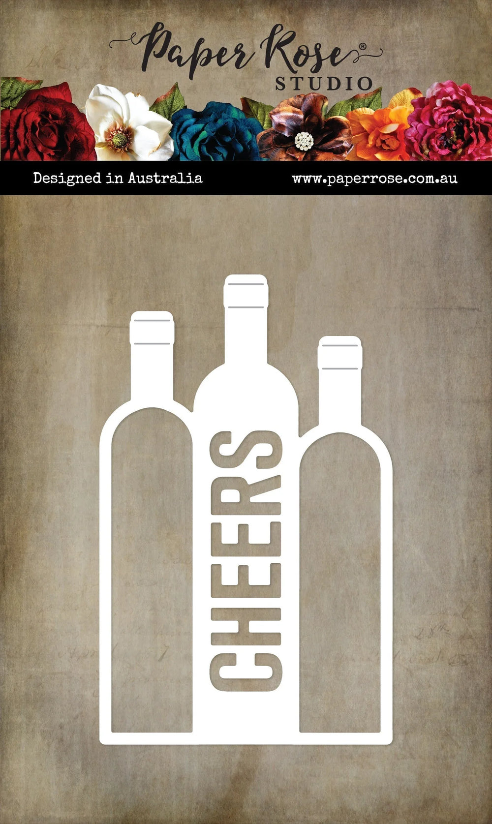 Trio de bouteilles de vin "Cheers" - Die 32472