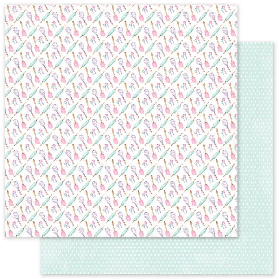 Little Bakers Patterns E 12x12 Paper (12pc Bulk Pack) 35044