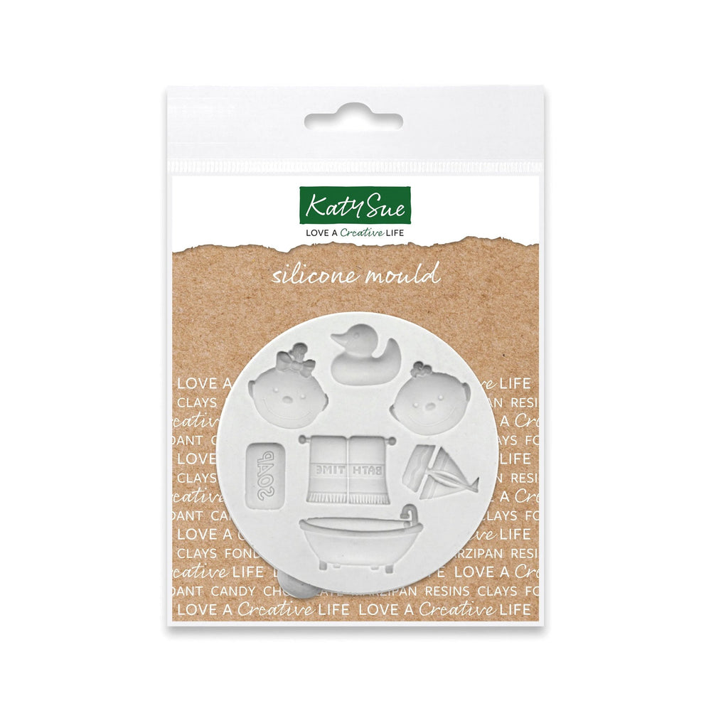 Miniature Bathtime Silicone Mould — Ecstasy Crafts