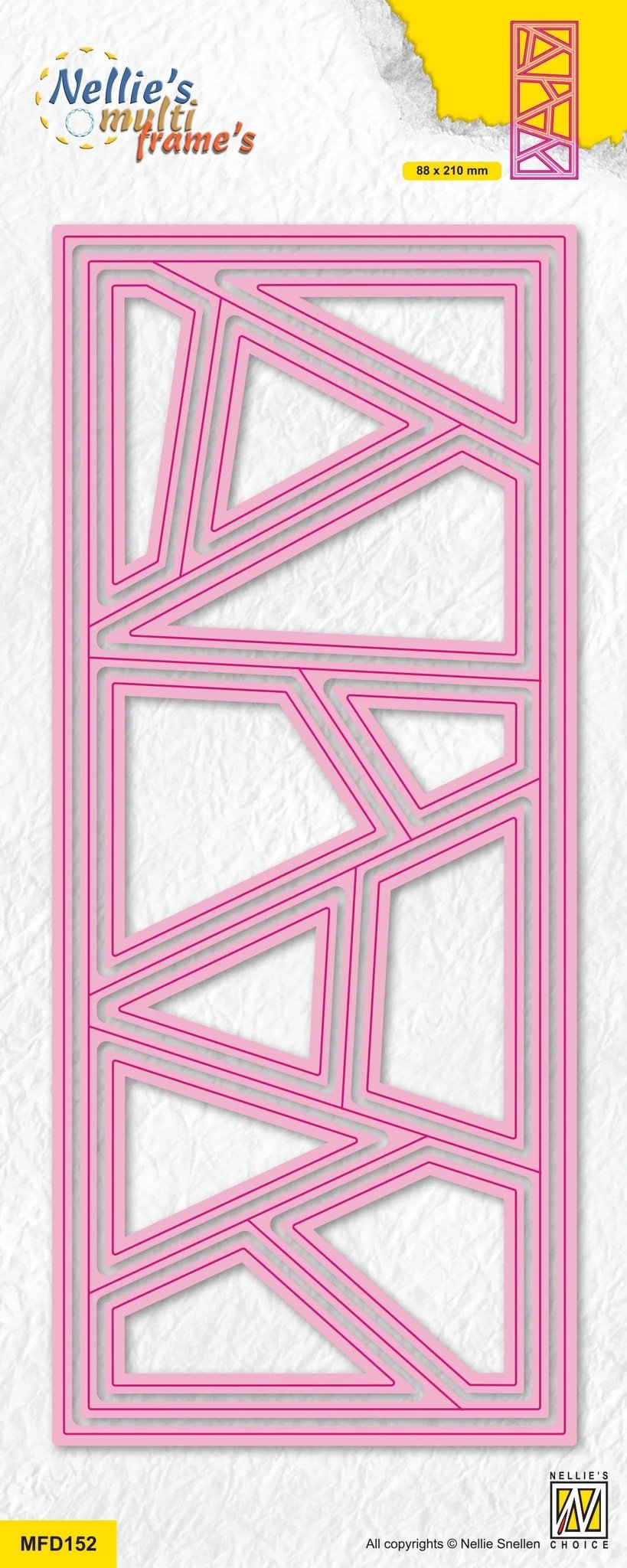 Nellie's Choice Multi Frame - Slim-Line Die - Quilt-2 — Ecstasy Crafts