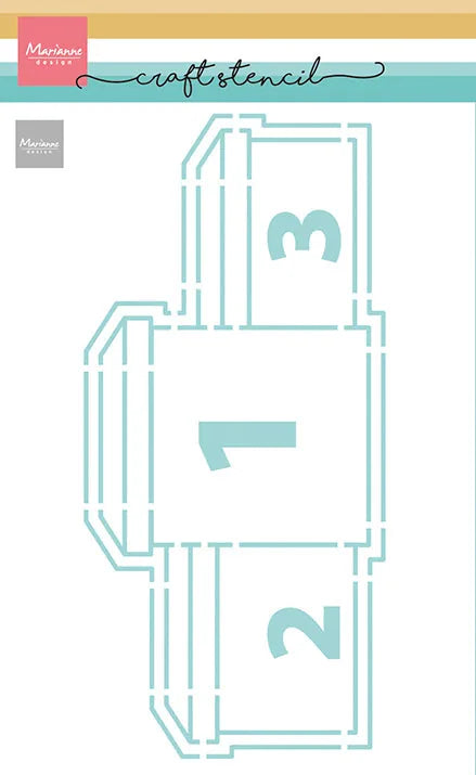 Marianne Design Craft Stencil - Winner's Podium