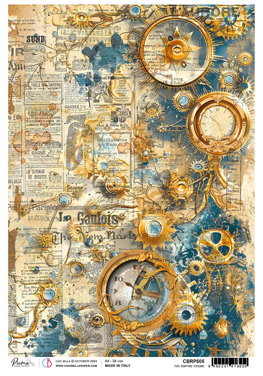 Papier de riz A4 The Empyre Engine