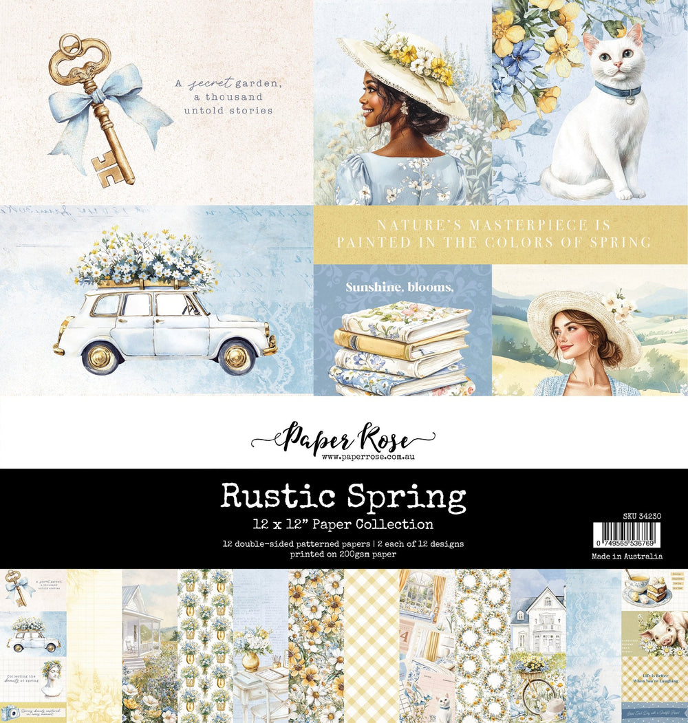 Rustic Spring 12x12 Paper Collection 34230 — Ecstasy Crafts