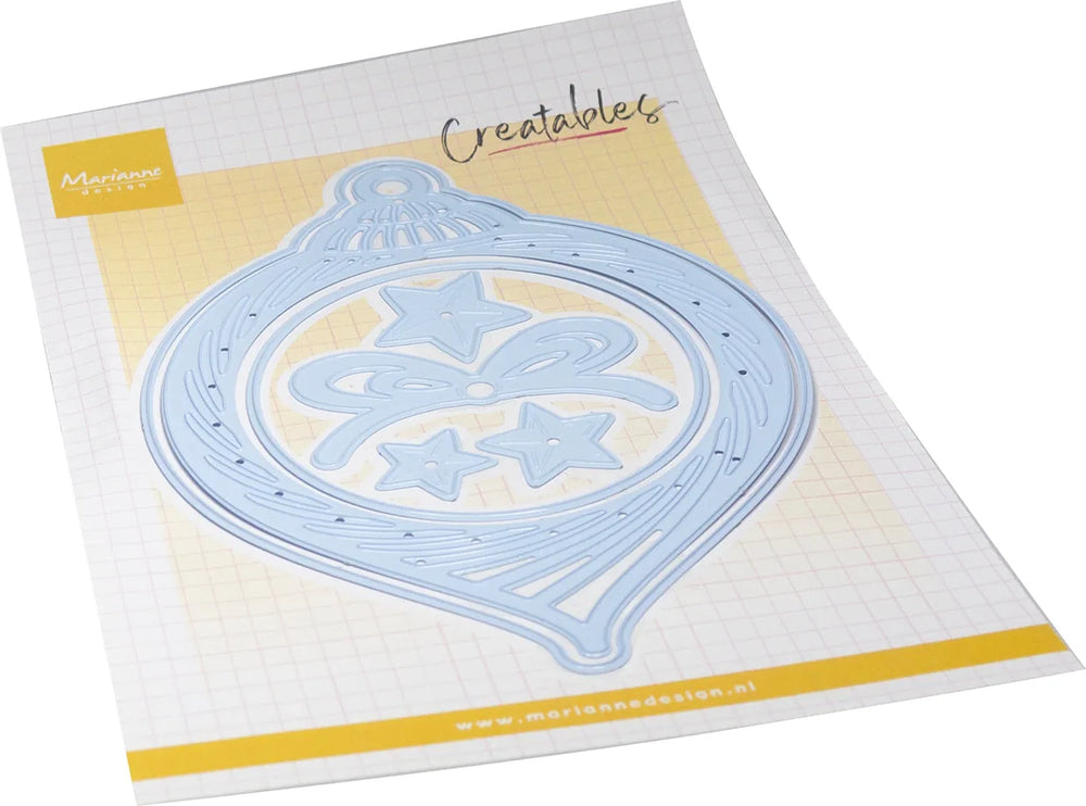 Matrice Marianne Design Creatables - Boule de Noël Ouverte