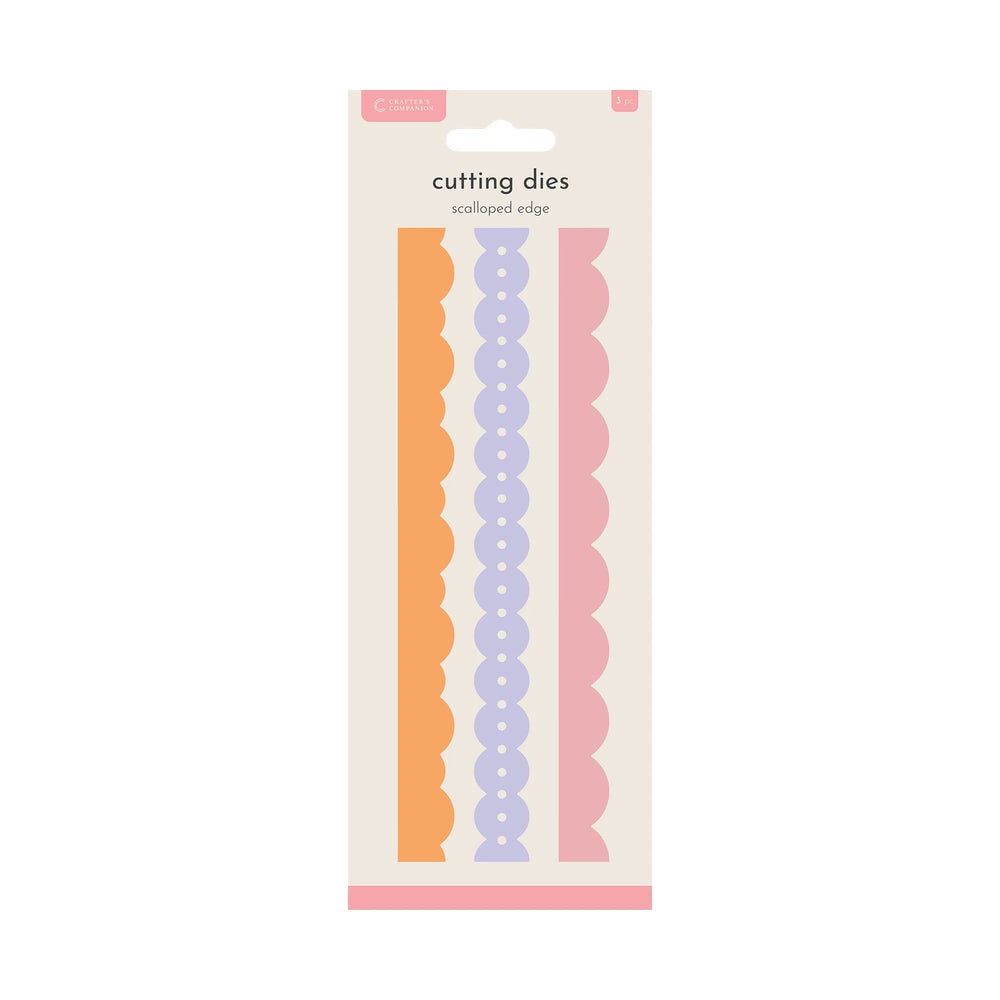 Crafters Companion Pochoir Métallique Edgeable - Bord Festonné