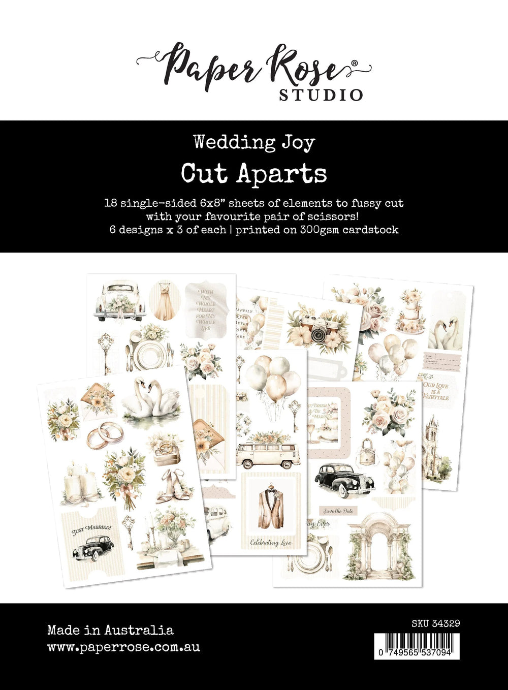 Wedding Joy Cut Aparts 34329