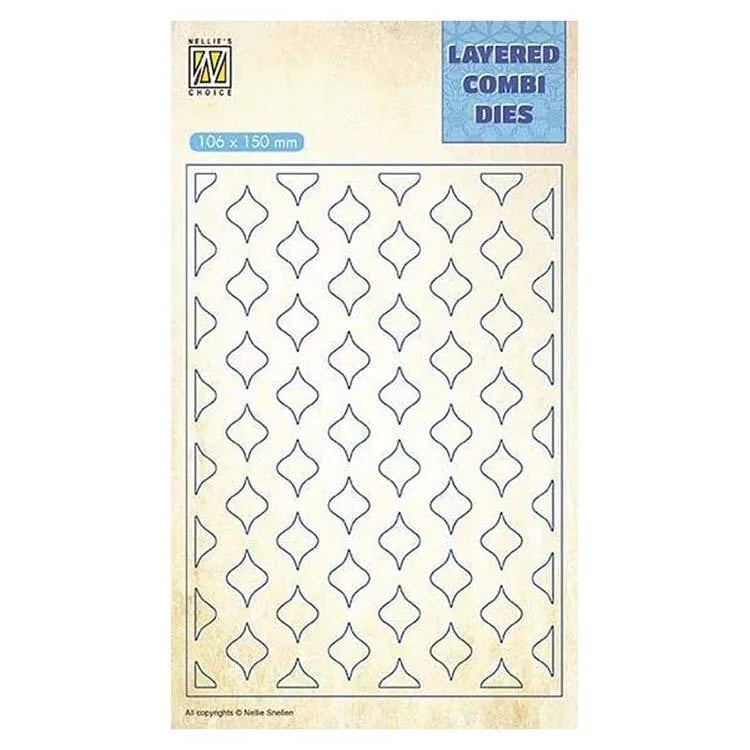 Nellie's Choice Matrices Combi Eastern Oval Layer B
