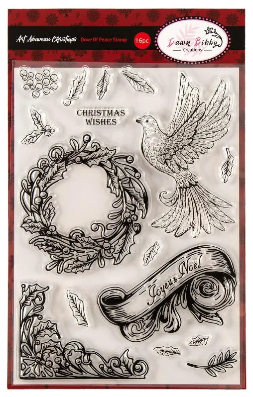 Art Nouveau. Colombe de la Paix Timbre