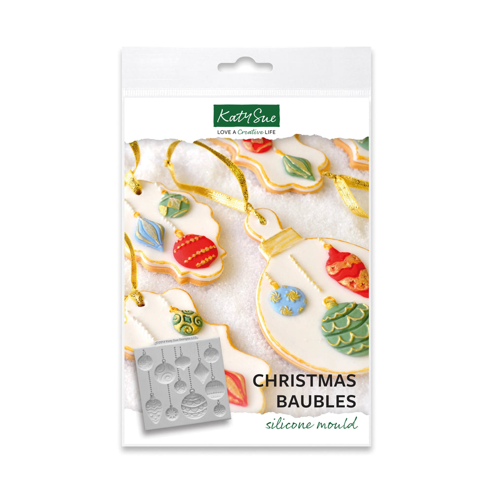 Christmas Baubles Silicone Mould