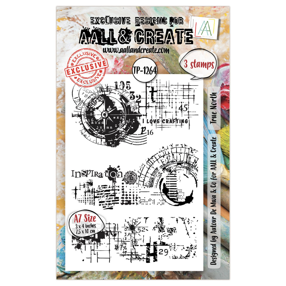 AALL and Create - A7 Stamp Set - True North — Ecstasy Crafts