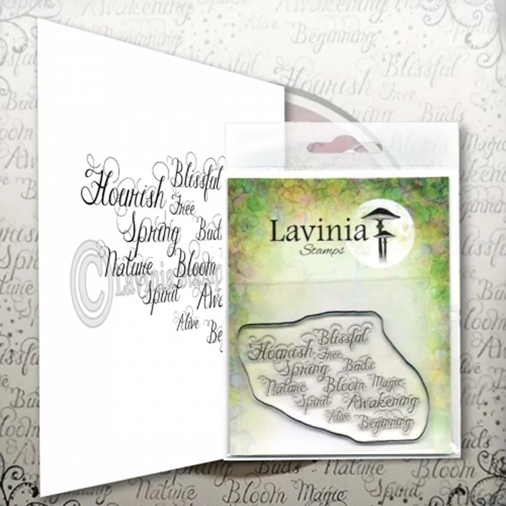 Lavinia Stamps Mots du printemps