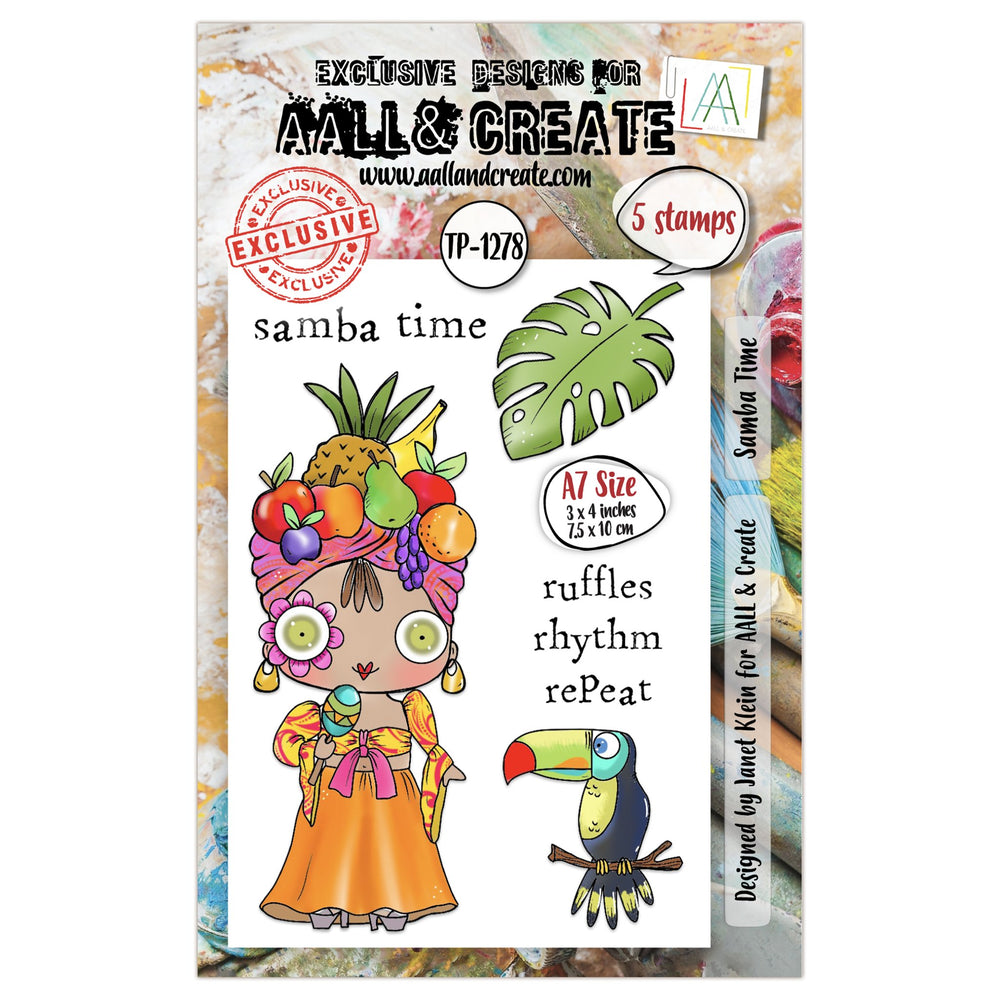 AALL and Create - A7 Stamp Set - Samba Time — Ecstasy Crafts