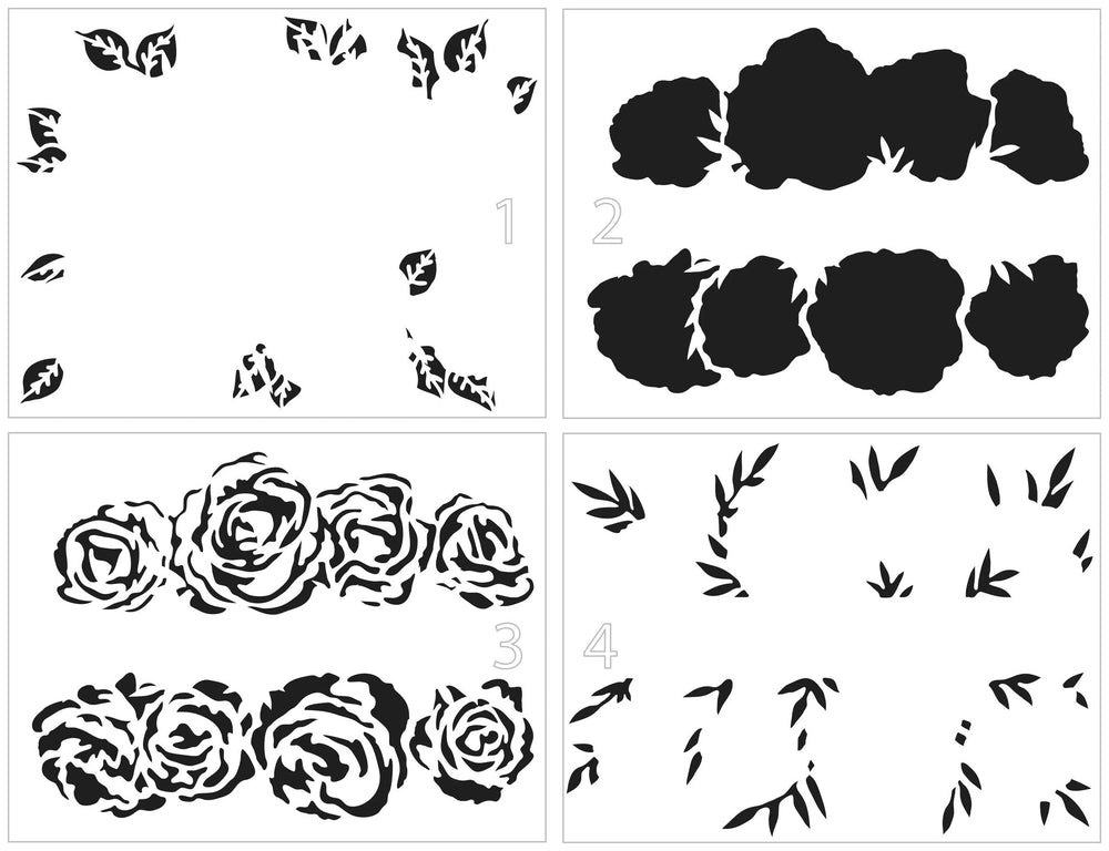 The Crafters Workshop Layered Rose Banner — Ecstasy Crafts