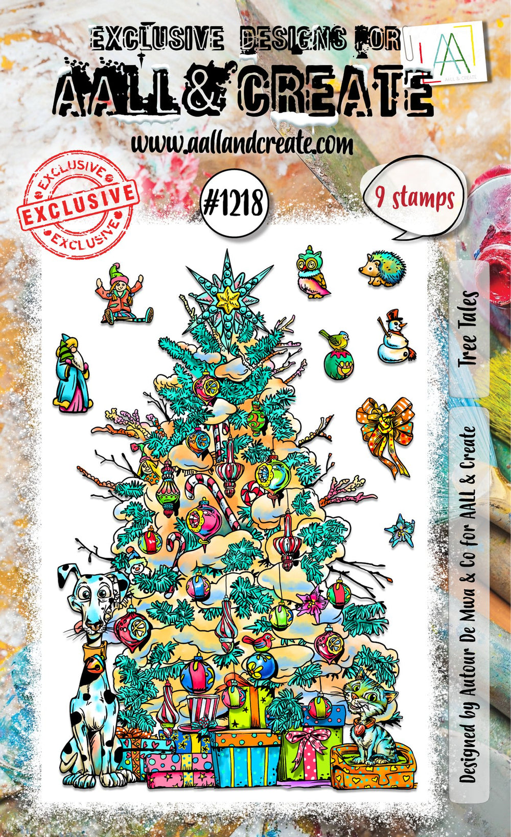 AALL and Create - A6 Stamp Set - Tree Tales — Ecstasy Crafts