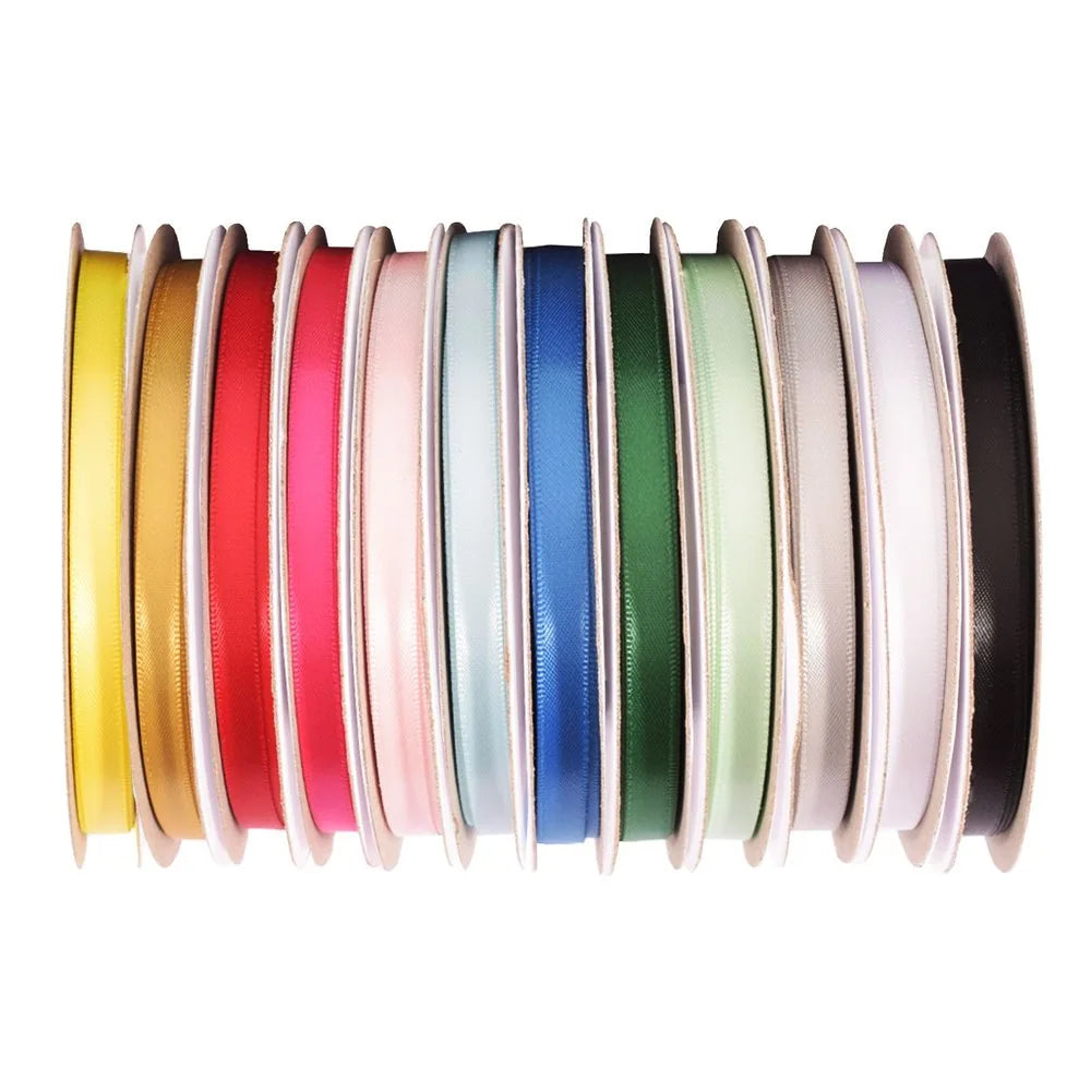 Vaessen Creative Satin Ribbon Set 6mmx20m 12 Colours — Ecstasy Crafts